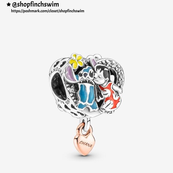 Pandora Disney's Lilo and Stitch Charm and Bangle Set - Picture 4 of 4